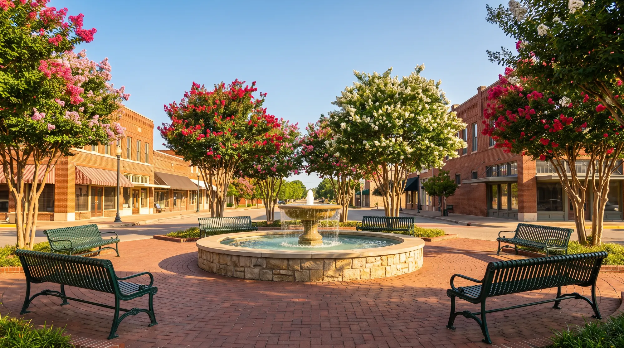 A sunny day in Bedford, Texas