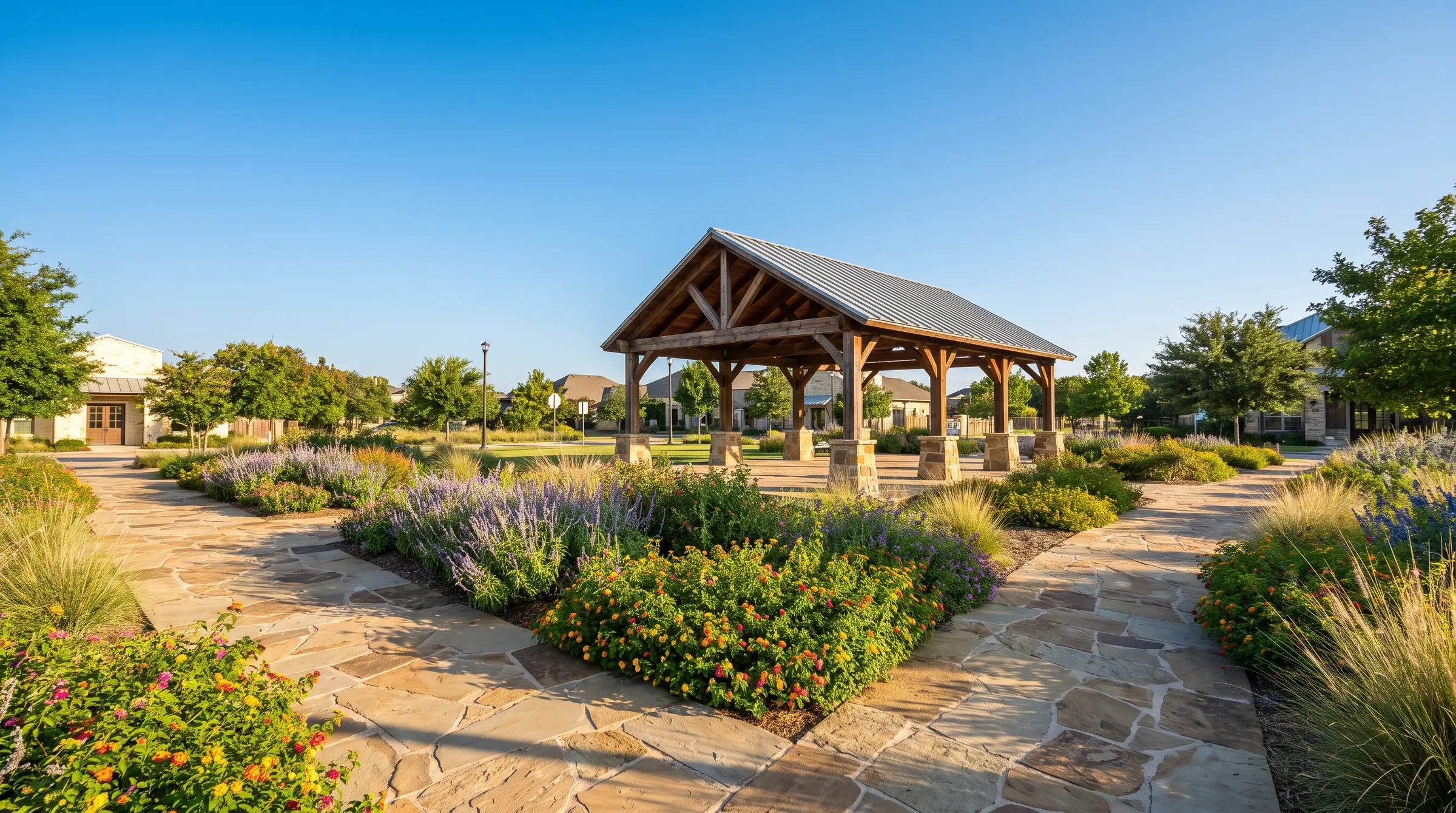A sunny day in Keller, Texas