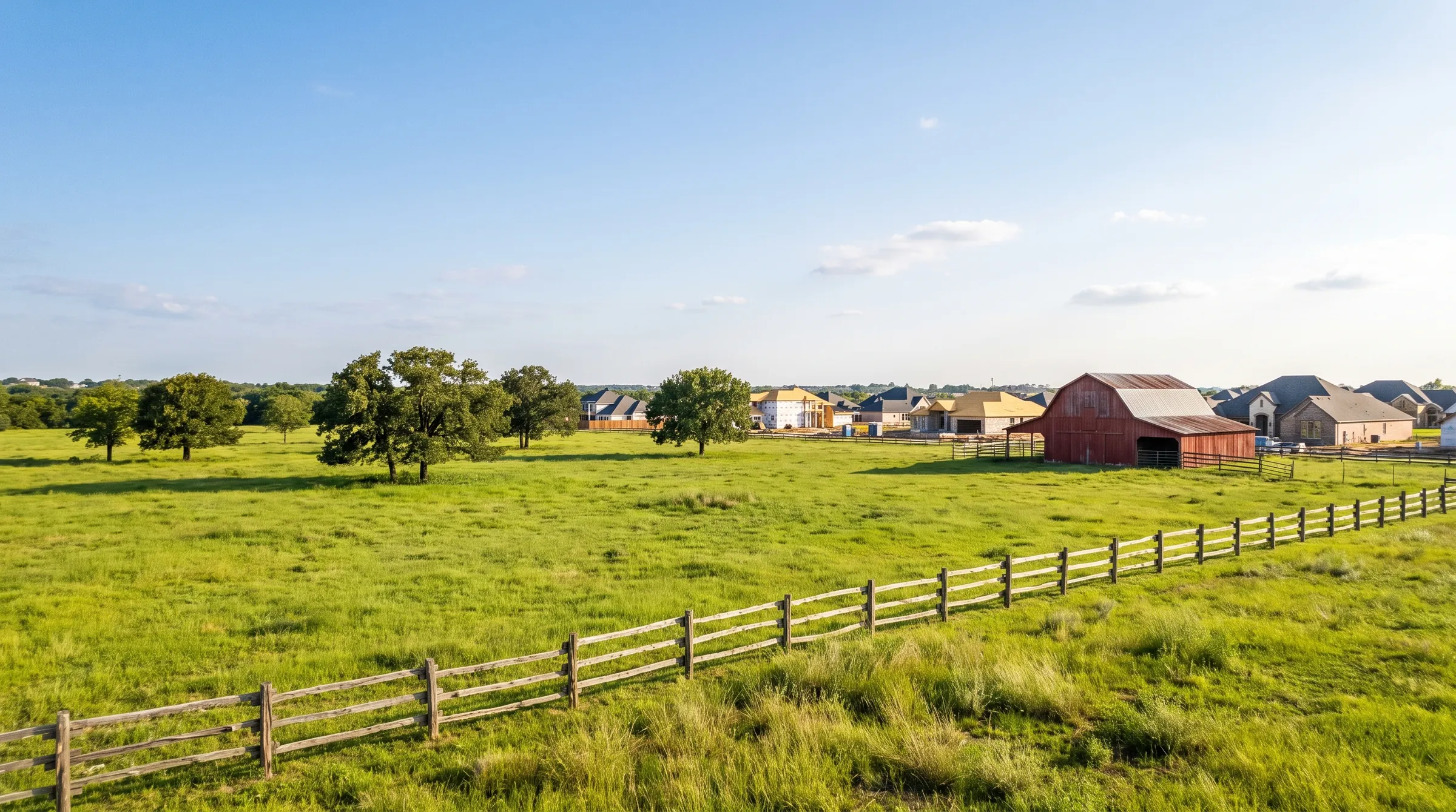 A sunny day in Mansfield, Texas