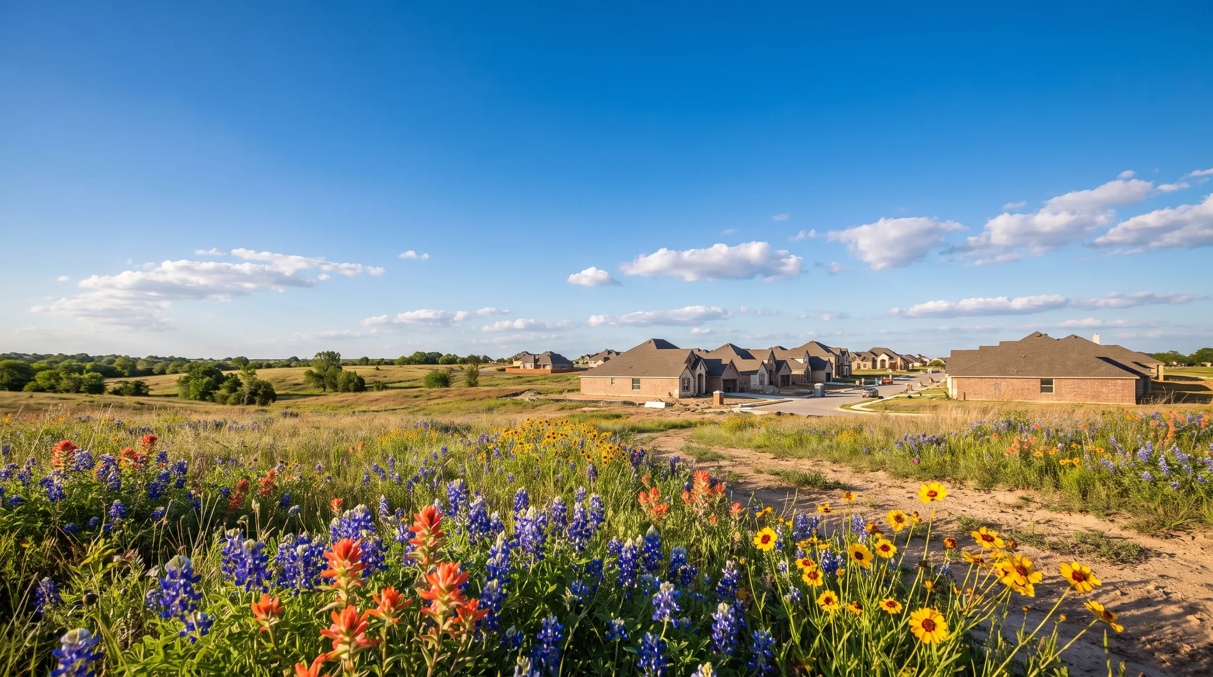 A sunny day in Saginaw, Texas